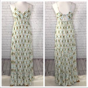 Quicksilver geo print maxi dress